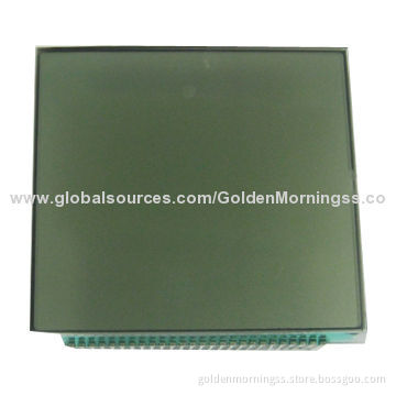 7-segment LCD panel, TN Positive, 3V drive voltage